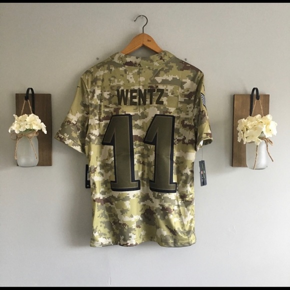 CLEARANCE: Nike Salute To Service Wentz Jersey - Picture 2 of 7